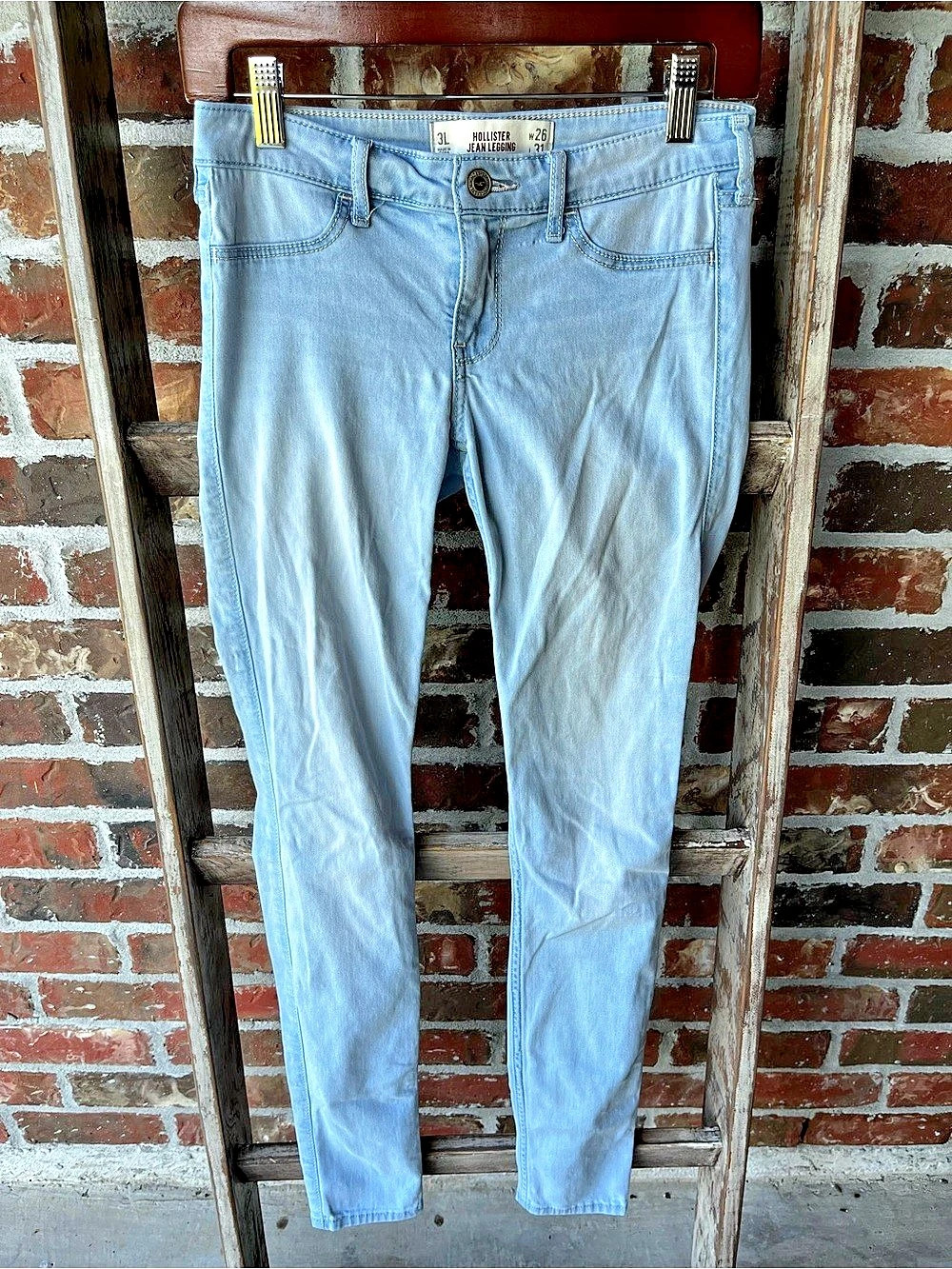 Hollister Jean Legging Blue Waist 26